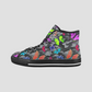 Butterfly Camo High Top Canvas Shoes