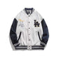 selfmart Store BOMBERS & JACKETS White / M LA Vintage Varsity Jacket