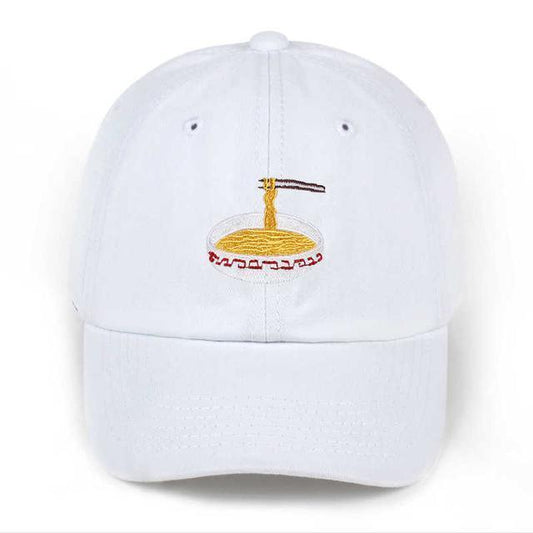 Guangzhou hat factory HATS White / One Size Ramen Dad Hat