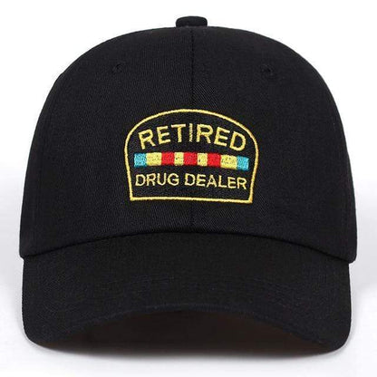 Taizhou hat factory Store HATS Black Retired Drug Dealer Dad Hat