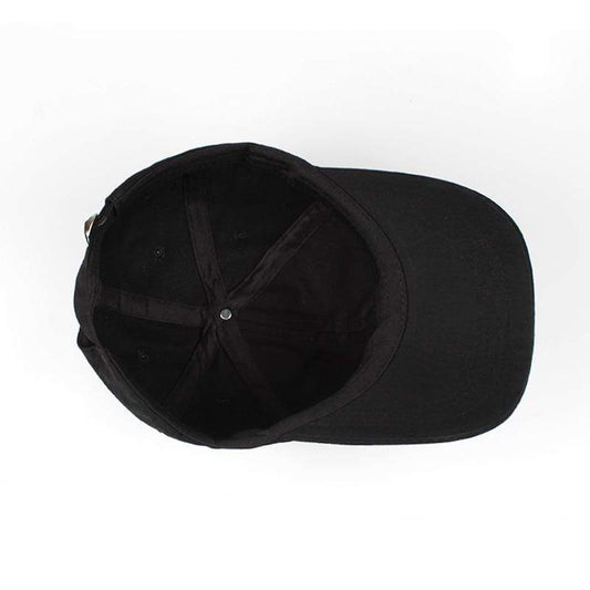 Spark Rose Store HATS Black Saturn Dad Hat