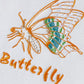 Rapper Store HOODIES & SWEATSHIRTS Butterfly Embroidered Sweatshirt