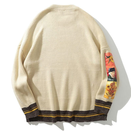 GONTHWID Official Store HOODIES & SWEATSHIRTS Renaissance Knitted Sweatshirt