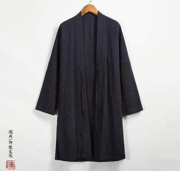 Urbansocietyimport KIMONOS XS / BLACK Deizo Men's Robe