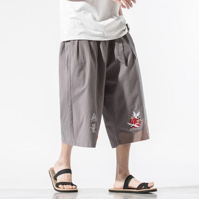 Rapper Store PANTS XS / Gray Tokyo Crane Pants