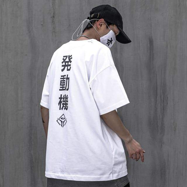 MC Korea Store Store SHIRTS white / S Industrial Kanji T-Shirt