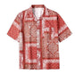 Rapper Store SHIRTS red / S Paisley Shirt